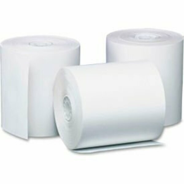 Pm Co Preprinted Single-Ply Thermal Cash Register/POS Roll 0, 3-1/8inx230', Wht, 8/Pk 5217